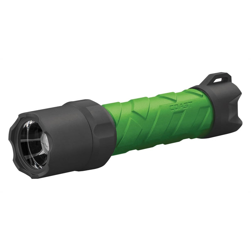 COAST Products 20520 Polysteel 600R Recharge Green Body Flashlight/ Box - Pelican Power Tool