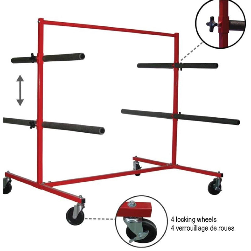 PRO-TEK EQ-300BR-S Small Bumper Rack ( 4 Bumpers) - Pelican Power Tool