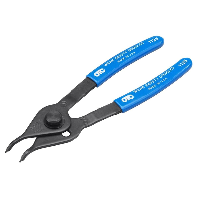 OTC 1125 Snap Ring Pliers Convertible .038In. 45 Degree Tip - Pelican Power Tool