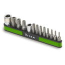 Titan 16113 13-Pc Tamper Resistant Torx Bit Set - Pelican Power Tool