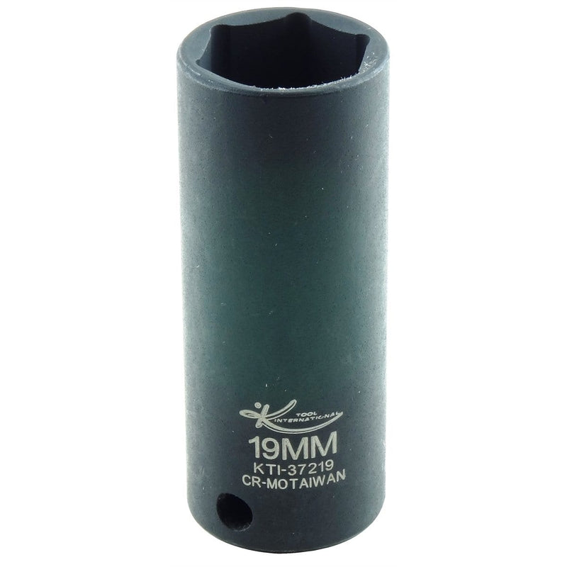 K Tool International KTI-37219 Soc 19Mm 3/8D Imp 6Pt Dp - Pelican Power Tool