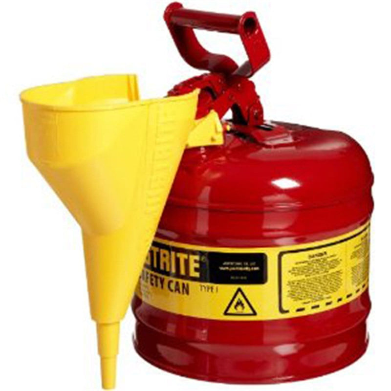 Justrite Mfg. Co. 7120110 Red Safety Can W/Funnel - Pelican Power Tool