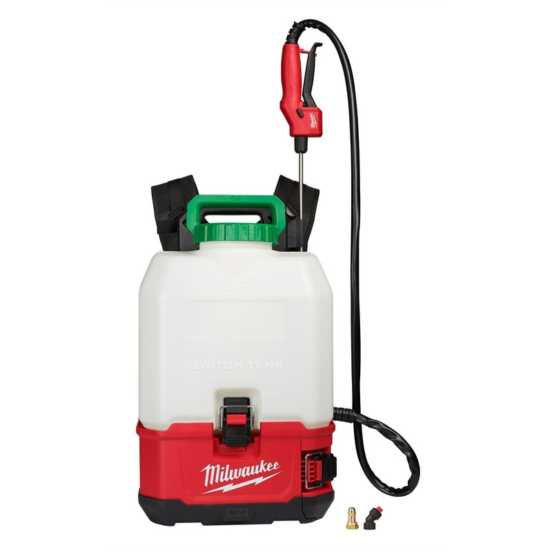 Milwaukee 2820-20PS M18 Switch Tank 4-Gal Backpk Sprayer Bare - Pelican Power Tool