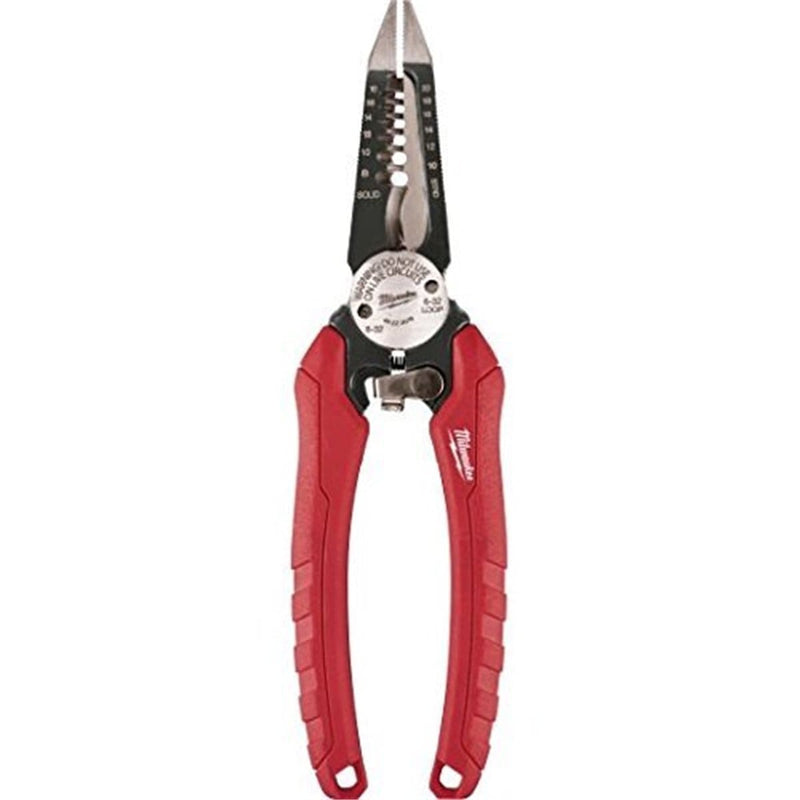 Milwaukee 48-22-3079 6-In-1 Combi Wire Pliers, Wire Stripper - Pelican Power Tool