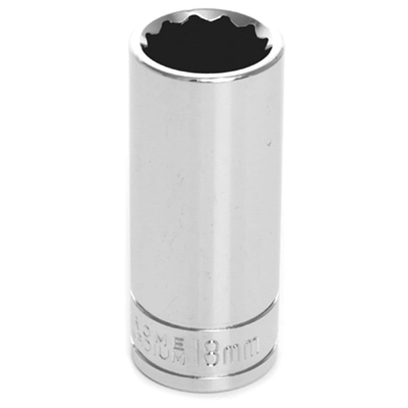 Wilmar Corp. / Performance Tool W38718 3/8" Dr 12Pt Deep Sckt 18Mm - Pelican Power Tool