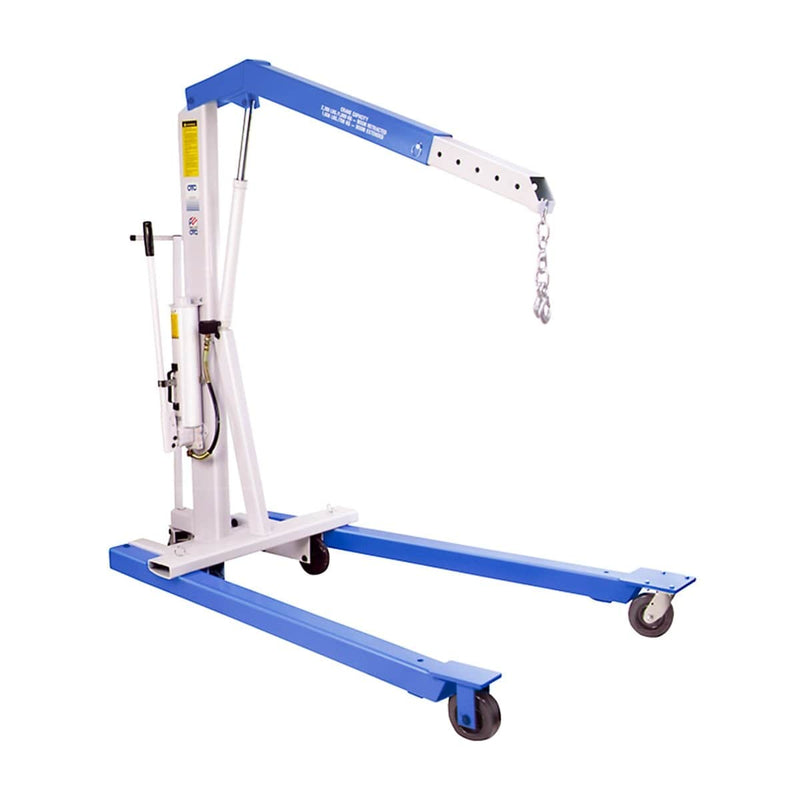 OTC 1819 Shop Crane 2200Lb. Fold-Away - Pelican Power Tool