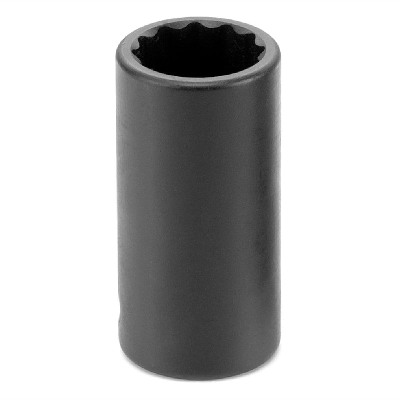 Grey Pneumatic 1112MSD 3/8" DR 12MM 12 PT SEMI-DEEP IMPACT SOCKET - Pelican Power Tool