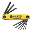 Bondhus Corp. 12589 Hex Gorliiagrip Fold Up Set Sizes 5/64 Thru 1/4" - Pelican Power Tool