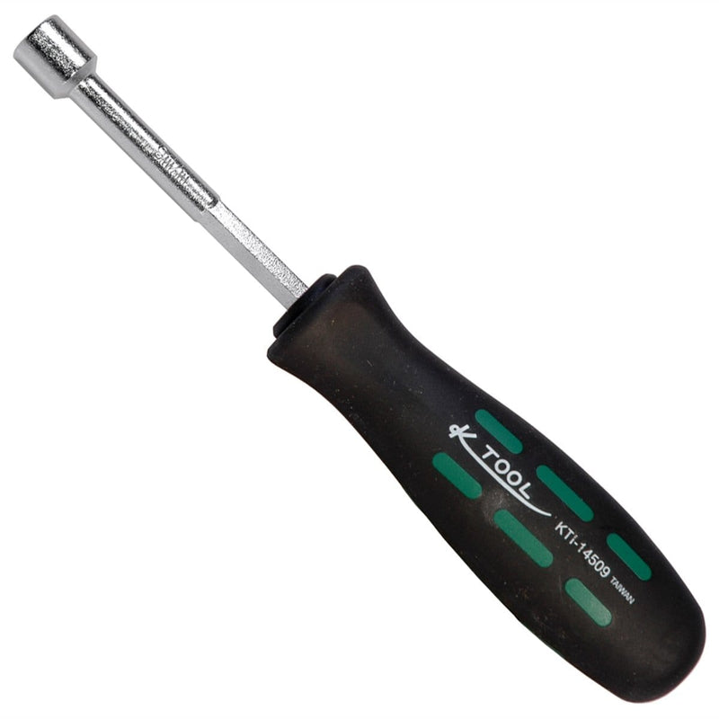K Tool International KTI-14509 Metic Nutdriver 9Mm X 75 Soft-Grip Handle - Pelican Power Tool