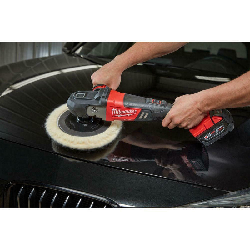 Milwaukee 2738-20 M18 FUEL 7 in. Variable Speed Polisher Bare Tool - Pelican Power Tool