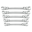 GearWrench 81910 5Pc Flex Flare Nut Wrench Set Sae - Pelican Power Tool