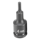 Grey Pneumatic 1904M 3/8 in. Drive x 4mm Hex Driver - Pelican Power Tool